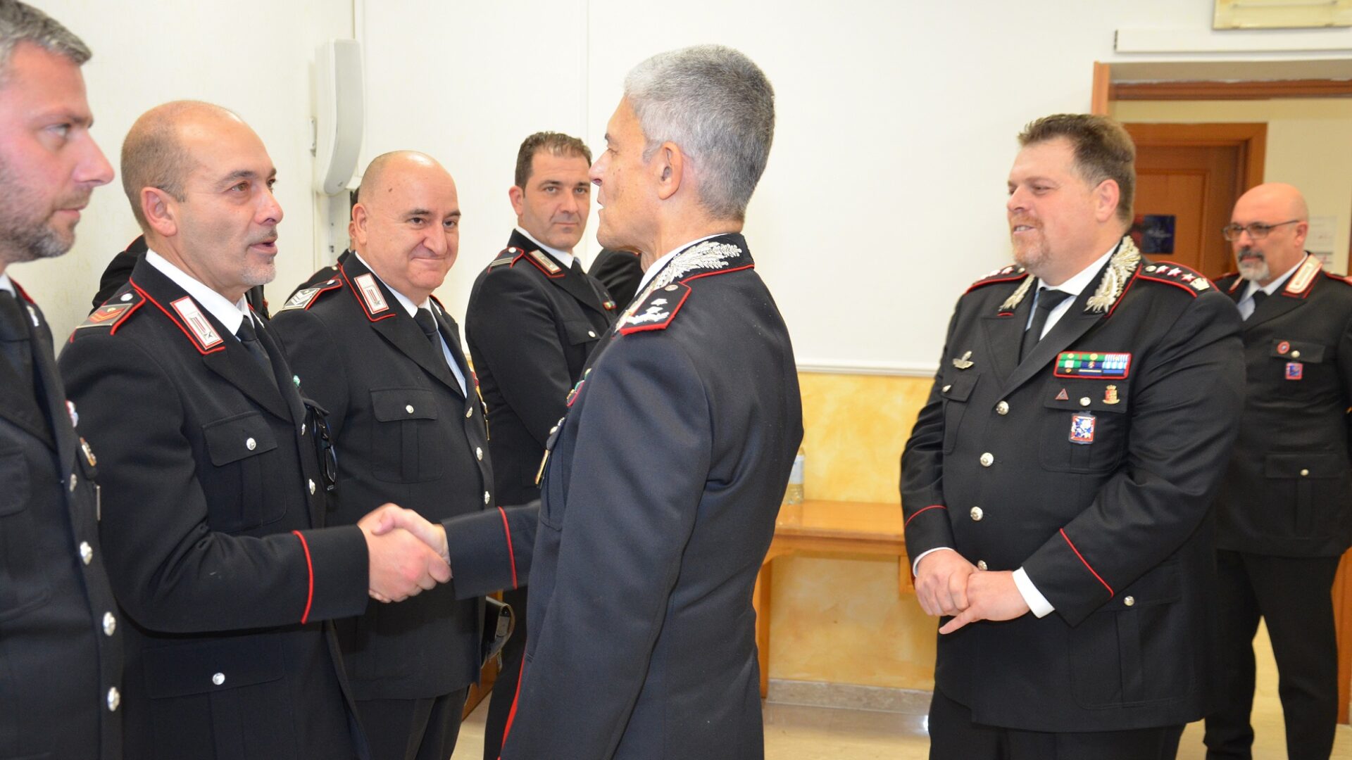 Il Generale Antonio De Vita In Visita Al Comando Provinciale