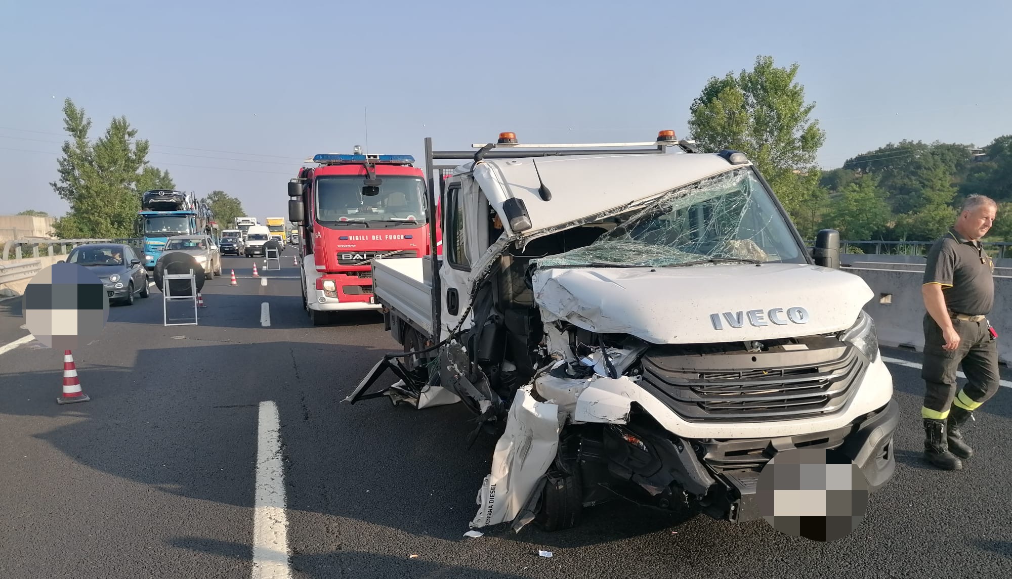 Incidente In A1, Scontro Tra Più Veicoli E Feriti: Le Immagini ...